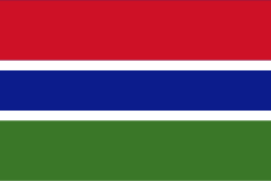 Gambia: no vaccinations yet or no data available