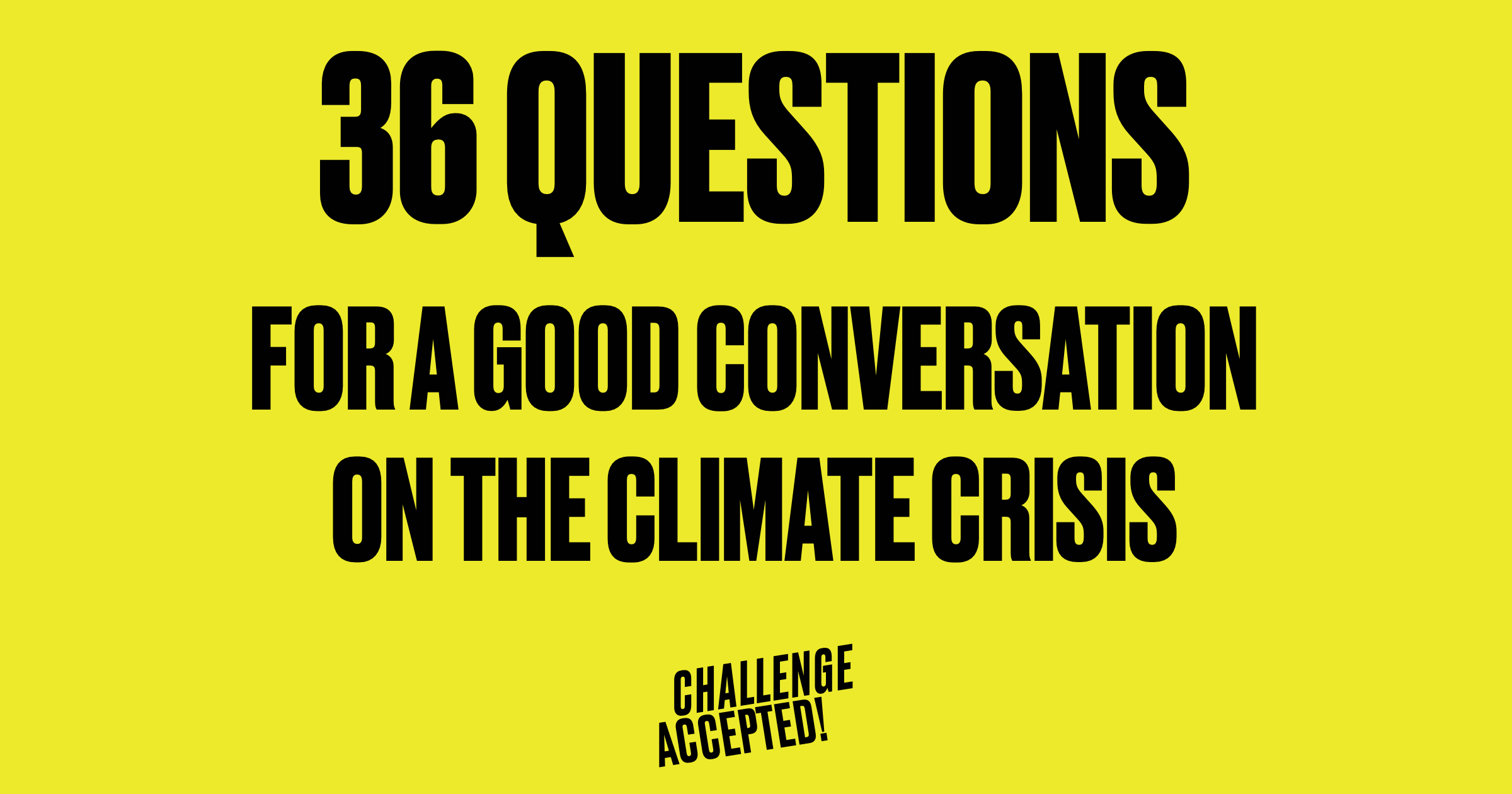 Climate Questions